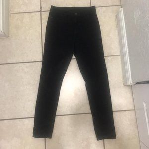 Black Corduroy Straight Leg Pants Size 27